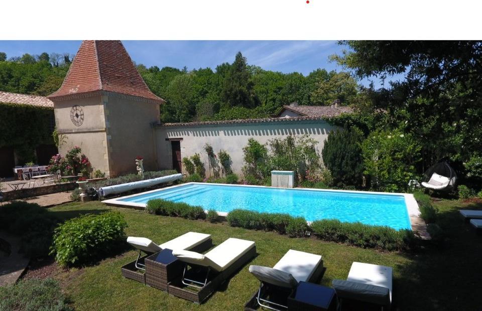 Manoir Du Bois Mignon Bed and Breakfast Le Fleix Exteriör bild