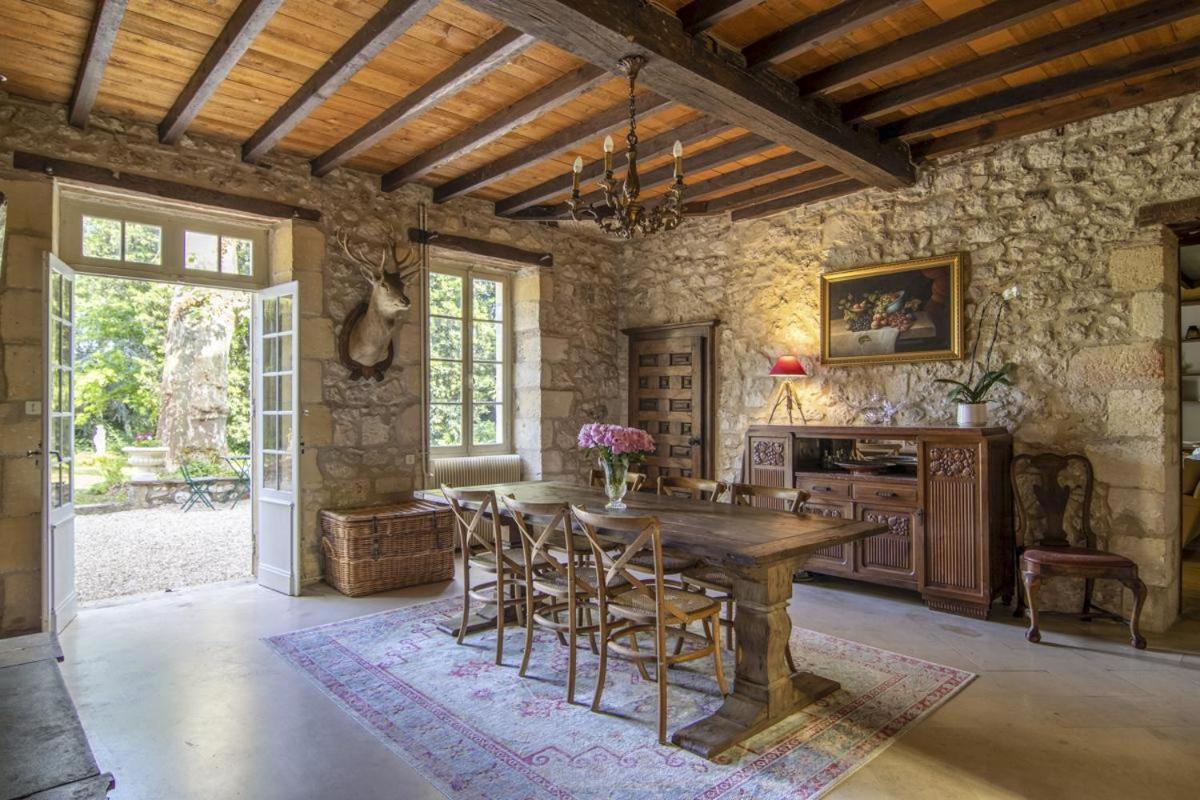 Manoir Du Bois Mignon Bed and Breakfast Le Fleix Exteriör bild